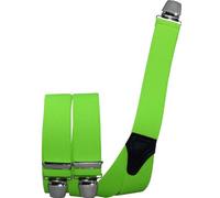 Hosenträger mit 3 extra starken Clips vielen uni Farben 2 Größen zur Wahl 120 cm, neongrün