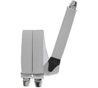 Hosenträger mit 3 extra starken Clips vielen uni Farben 2 Größen zur Wahl hellgrau, 120 cm