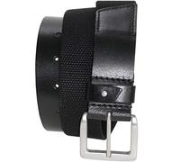 Harrys-Collection Herren Ledergürtel Echtleder, schwarz, W 90 = L 104