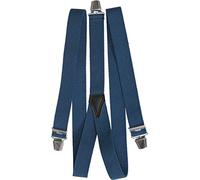 Hosenträger mit 3 Clips extra starkes Band! blau, 120 cm
