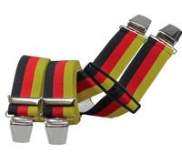 Harrys-Collection Hosenträger mit 4 extra starken Clips Deutschland BRD