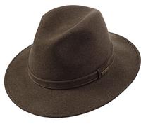 Harrys-Collection Rollbarer Hut in 3 Farben, Kopfgröße:62, Farben:braun meliert