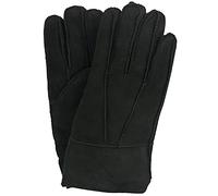 Harrys-Collection Unisex Lammfell-Handschuhe Winter, dunkelbraun, M | echtes Lammfell, natürliche Isolierung gegen extreme Kälte, atmungsaktiv, perfekte Passform, hochwertige Lederhandschuhe