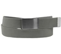 Stoff Gürtel 40mm Breite starkes Band! 12 Farben grau
