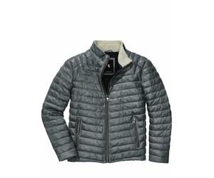 Hartgesottene Lederjacke Mey & Edlich Grau 52 Herren