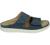 Hartjes Groove Pantolette 122.1221/20 48.00 Weite H Stahlblau Nubukleder Blau Gr. 43