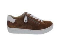Hartjes Phil Shoe Halbschuh 162.1401/3153.32, Velourleder, Cognac - Beige, Weite H, Fußbett zum Wechseln Braun Gr. 43