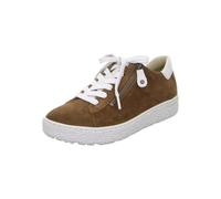 Hartjes Phil Shoe Halbschuh 162.1401/3153.32, Velourleder, Cognac - Beige, Weite H, Fußbett zum Wechseln Braun Gr. 39