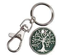 Harts Grüner Baum des Lebens Trolley Schließfach Schlüsselanhänger Neue Form, 12 Seiten, 1 Einheit, grün, klein, Grün , Small