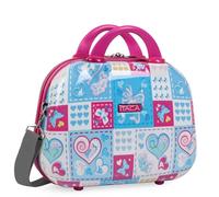 Hartschale Kosmetikkoffer jugendlich. Kulturtasche aus Polykarbonat. Spiege