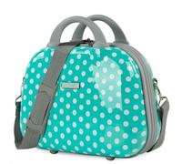 Hartschale Kosmetikkoffer jugendlich. Kulturtasche aus Polykarbonat. Spiege