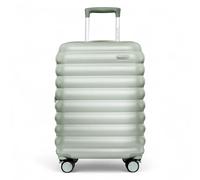 Hartschalen-Kabinenkoffer, 37 x 22 x 55 cm, Grün, TSA-sicher, geeignet für Easyjet, Ryanair Einheitsgröße