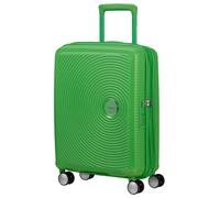 Hartschalen-Trolley AMERICAN TOURISTER "SOUNDBOX, in verschiedenen Farben und Größen", Damen, Gr. B/H/T: 40cm x 55cm x 20cm 35,5 l, grün (grass grün), Polypropylen, unifarben, Koffer, Reisekoffer Trol