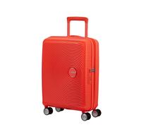 Hartschalen-Trolley AMERICAN TOURISTER "SOUNDBOX, in verschiedenen Farben und Größen", Gr. B/H/T: 40cm x 55cm x 20cm 35,5 l, neon orange, Polypropylen, unifarben, Koffer, Reisekoffer Trolley Aufgabege