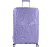 Hartschalen-Trolley AMERICAN TOURISTER "SOUNDBOX, in verschiedenen Farben und Größen", Gr. B/H/T: 51,5cm x 77cm x 29,5cm 97 l, lila (lavender), Polypropylen, unifarben, Koffer, Reisekoffer Trolley Auf