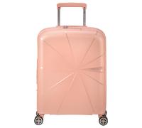 Hartschalen-Trolley AMERICAN TOURISTER "STARVIBE, in verschiedenen Farben und Größen", Damen, Gr. B/H/T: 40cm x 55cm x 20cm 37 l, rosa (metallic peach), Polypropylen, unifarben, Koffer, Handgepäck-Kof