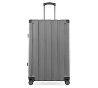 Hartschalen-Trolley HAUPTSTADTKOFFER "Q-Damm, verschiedene Farben und Größen", Damen, Gr. B/H/T: 51cm x 78cm x 31cm 111 l, silber, ABS, festlich, Koffer, Hartschalenkoffer Reisekoffer Trolley mit TSA-
