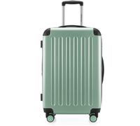 Hartschalen-Trolley HAUPTSTADTKOFFER "Spree, verschiedene Farben und Größen", Damen, Gr. B/H/T: 41cm x 65cm x 26cm 61 l, grün (mint), ABS, Polycarbonat, Koffer, Reisegepäck Hartschalen-Koffer mit Volu
