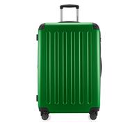 Hartschalen-Trolley HAUPTSTADTKOFFER "Spree, verschiedene Farben und Größen", Damen, Gr. B/H/T: 50cm x 75cm x 30cm 101 l, grün, ABS, Polycarbonat, Koffer, Reisegepäck Hartschalen-Koffer mit Volumenerw