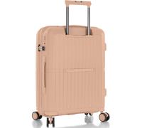 Hartschalen-Trolley HEYS "AirLite, verschiedene Größen und Farben", Damen, Gr. B/H/T: 41cm x 53cm x 22cm 47 l, beige (creme), Polypropylen, Koffer, Heys x Joachim Llambi Hartschalen-Koffer TSA Schloss