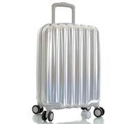 Hartschalen-Trolley HEYS "Astro, verschiedene Größen und Farben", Gr. B/H/T: 36cm x 53cm x 22cm 32 l, silber, Polycarbonat-Verbundwerkstoff, festlich, Koffer, Heys Reisegepäck TSA Schloss Volumenerwei