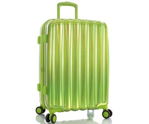 Hartschalen-Trolley HEYS "Astro, verschiedene Größen und Farben", Gr. B/H/T: 44cm x 66cm x 26cm 68 l, grün, Polycarbonat-Verbundwerkstoff, festlich, Koffer, Heys Reisegepäck TSA Schloss Volumenerweite