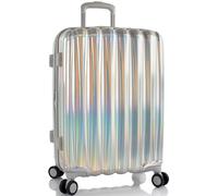 Hartschalen-Trolley HEYS "Astro, verschiedene Größen und Farben", Gr. B/H/T: 44cm x 66cm x 26cm 68 l, silber, Polycarbonat-Verbundwerkstoff, festlich, Koffer, Heys x Joachim Llambi Reisegepäck TSA Sch