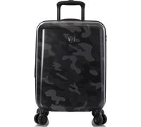 Hartschalen-Trolley HEYS "Black Camo, 53 cm", Gr. B/H/T: 38cm x 53cm x 23cm 40 l, schwarz-weiß (schwarz camo), Polycarbonat-Verbundwerkstoff, Koffer, Heys Hartschalen-Koffer Volumenerweiterung (955307