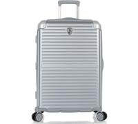 Hartschalen-Trolley HEYS "Cruze, verschiedene Größen und Farben", Gr. B/H/T: 45cm x 66cm x 26cm 65 l, silber, Polycarbonat, festlich, Koffer, Heys Reisegepäck TSA Schloss Volumenerweiterung (27936431-