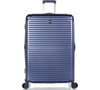 Hartschalen-Trolley HEYS "Cruze, verschiedene Größen und Farben", Gr. B/H/T: 52cm x 76cm x 31cm 107 l, blau (navy blau), Polycarbonat, festlich, Koffer, Heys Reisegepäck TSA Schloss Volumenerweiterung
