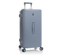 Hartschalen-Trolley HEYS "Earth Tone Trunk L", Herren, Gr. B/H/T: 38cm x 77,5cm x 37,8cm 106 l, grau (glacier grau), Polycarbonat, unifarben, Koffer Hartschalen-Trolley, Trunk-Koffer Hartschalen-Koffe