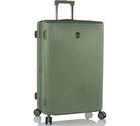 Hartschalen-Trolley HEYS "Earthtone, verschiedene Größen und Farben", Gr. B/H/T: 48cm x 76cm x 30cm 117 l, grün (moss), Polycarbonat, Koffer, Heys Reisegepäck TSA Schloss Volumenerweiterung (79324003-