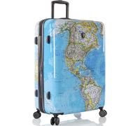 Heys EU 13146 World Map Koffer 76 cm (30 Zoll), Unisex, Erwachsene, Weltkarte, 30", Lässig