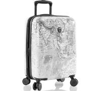 Hartschalen-Trolley HEYS "Journey 3G schwarz/weiß, 53 cm", Gr. B/H/T: 38cm x 53cm x 24cm 47 l, schwarz-weiß (schwarz, weiß), Polycarbonat-Verbundwerkstoff, Koffer, Heys Handgepäck-Koffer Reisegepäck (