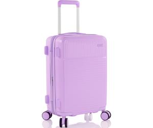 Hartschalen-Trolley HEYS "Pastel, in verschiedenen Farben und Größen", Gr. B/H/T: 35cm x 53cm x 23cm 42 l, lila (lavender), Polycarbonat-Verbundwerkstoff, Koffer, Heys Handgepäck-Koffer TSA Schloss Vo