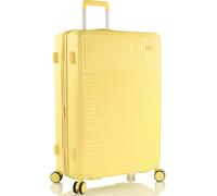 Hartschalen-Trolley HEYS "Pastel, in verschiedenen Farben und Größen", Gr. B/H/T: 51cm x 76cm x 30cm 109 l, gelb, Polycarbonat-Verbundwerkstoff, Koffer, Heys Handgepäck-Koffer TSA Schloss Volumenerwei