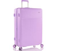 Hartschalen-Trolley HEYS "Pastel, in verschiedenen Farben und Größen", Gr. B/H/T: 51cm x 76cm x 30cm 109 l, lila (lavender), Polycarbonat-Verbundwerkstoff, Koffer, Heys x Joachim Llambi Handgepäck-Kof