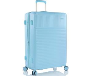 Hartschalen-Trolley HEYS "Pastel, in verschiedenen Farben und Größen", Gr. B/H/T: 51cm x 76cm x 30cm 109 l, blau, Polycarbonat-Verbundwerkstoff, Koffer, Heys Handgepäck-Koffer TSA Schloss Volumenerwei