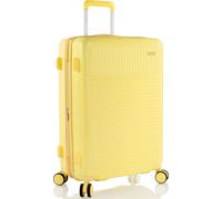 Hartschalen-Trolley HEYS "Pastel, in verschiedenen Farben und Größen", Herren, Gr. B/H/T: 43cm x 66cm x 24cm 70 l, gelb, Polycarbonat-Verbundwerkstoff, Koffer Hartschalen-Trolley, Heys x Joachim Llamb