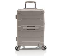 Hartschalen-Trolley HEYS "ReNew, verschiedene Größen und Farben", Gr. B/H/T: 35cm x 50,5cm x 23,3cm 47 l, beige (atmosphere), Kunststoff, clean, matt, Basic, Koffer, herausnehmbares Innenfutter Volume