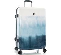 Hartschalen-Trolley HEYS "Tie-Dye blau, 76 cm", Herren, Gr. B/H/T: 51cm x 76cm x 30cm 124 l, blau, Polycarbonat-Verbundwerkstoff, Koffer Hartschalen-Trolley, Heys x Joachim Llambi Reisegepäck TSA Schl