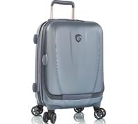 Hartschalen-Trolley HEYS "Vantage, in verschiedenen Farben und Größen", Damen, Gr. B/H/T: 37cm x 53cm x 23cm 51 l, blau (slate blau), Polycarbonat-Verbundwerkstoff, unifarben, Koffer, Heys x Joachim L