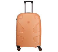 Hartschalen-Trolley IMPACKT "IP1, verschiedene Größen und Farben", Gr. B/H/T: 45cm x 67cm x 28cm 73 l, garden apricot, Polypropylen, unifarben, Koffer, Hartschalen-Koffer vegan Koffer Reisegepäck USB-