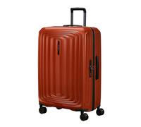 Hartschalen-Trolley SAMSONITE "2WANDER", Gr. B/H/T: 51cm x 75cm x 30cm 107 l, orange (metallic terracotta), Polycarbonat, Koffer, aus robustem Polycarbonat, mit Adressetikett und Dehnfalte (19933801-0