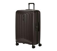 Hartschalen-Trolley SAMSONITE "2WANDER", Gr. B/H/T: 53cm x 81cm x 31cm 125 l, braun (matt braun), Polycarbonat, Koffer, aus robustem Polycarbonat, mit Adressetikett und Dehnfalte (86965650-0) matt bra