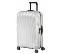 Hartschalen-Trolley SAMSONITE "C-LITE, verschiedene Größen und Farben", Gr. B/H/T: 46cm x 69cm x 29cm 68 l, weiß (sanftes weiß), Polypropylen, unifarben, Koffer, Reisekoffer Aufgabegepäck Trolley TSA-