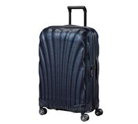 Hartschalen-Trolley SAMSONITE "C-LITE, verschiedene Größen und Farben", Gr. B/H/T: 46cm x 69cm x 29cm 68 l, dunkelblau, Polypropylen, unifarben, Koffer, mit arretierbarem und versenkbarem Druckknopf-T