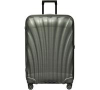 Hartschalen-Trolley SAMSONITE "C-LITE, verschiedene Größen und Farben", Gr. B/H/T: 51cm x 75cm x 31cm 94 l, grün (metallic grün), Polypropylen, unifarben, Koffer, Reisekoffer Aufgabegepäck Trolley TSA