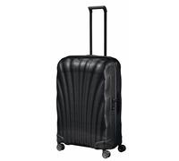 Hartschalen-Trolley SAMSONITE "C-LITE, verschiedene Größen und Farben", Gr. B/H/T: 51cm x 75cm x 31cm 94 l, schwarz, Polypropylen, unifarben, Koffer, mit arretierbarem und versenkbarem Druckknopf-Trol