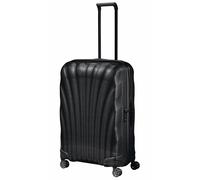 Hartschalen-Trolley SAMSONITE "C-LITE, verschiedene Größen und Farben", Gr. B/H/T: 55cm x 81cm x 34cm 123 l, schwarz, Polypropylen, unifarben, Koffer, mit arretierbarem und versenkbarem Druckknopf-Tro